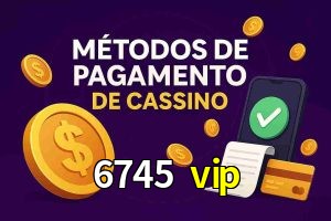 Métodos de Pagamento no 6745 vip