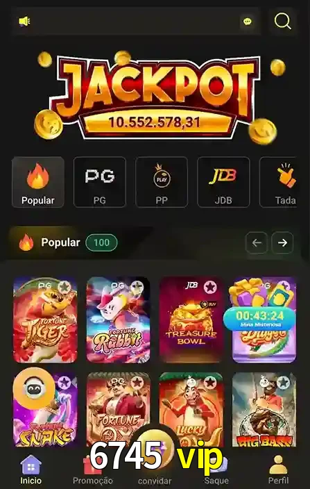 Promoções Especiais no 6745 vip App
